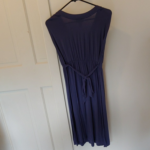 Ann Taylor Loft Sleeveless Blue Dress - Picture 4 of 4